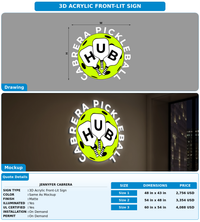 CUSTOM MOCKUP SIGN FOR jennyfer cabrera