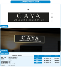 CUSTOM MOCKUP SIGN FOR Samantha Jeffries