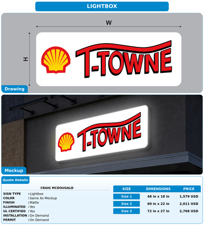 CUSTOM MOCKUP SIGN FOR craig mcdougald