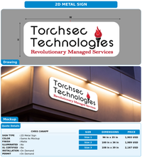 CUSTOM MOCKUP SIGN FOR Chris Canapp