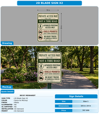CUSTOM MOCKUP SIGN FOR Becky Meinhardt