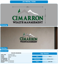CUSTOM MOCKUP SIGN FOR Melanie Bradburn