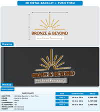 CUSTOM MOCKUP SIGN FOR Mary Plante