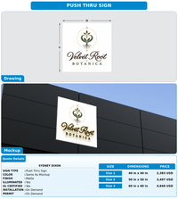 CUSTOM MOCKUP SIGN FOR Sydney Dixon