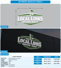 CUSTOM MOCKUP SIGN FOR Chase Freeland