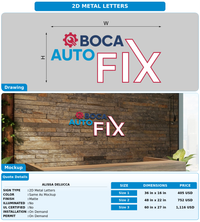 CUSTOM MOCKUP SIGN FOR Alissa DeLucca