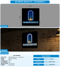 CUSTOM MOCKUP SIGN FOR Joe Krammer