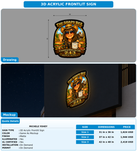 CUSTOM MOCKUP SIGN FOR Michele Yohey