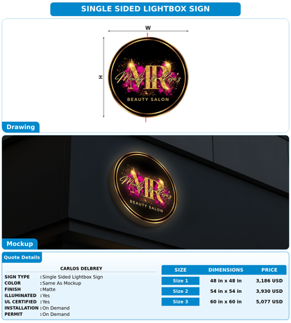 CUSTOM MOCKUP SIGN FOR Carlos Delbrey