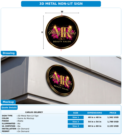 CUSTOM MOCKUP SIGN FOR Carlos Delbrey