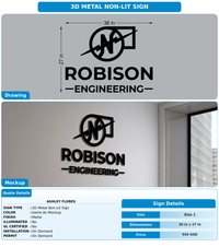 CUSTOM MOCKUP SIGN FOR Ashley Flores