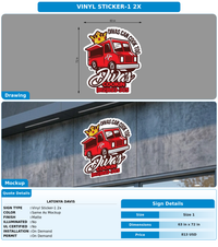 CUSTOM MOCKUP SIGN FOR Latonya Davis