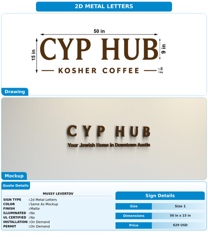 CUSTOM MOCKUP SIGN FOR Mussy Levertov