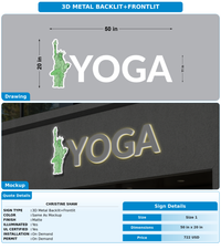 CUSTOM MOCKUP SIGN FOR Christine Shaw