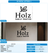 CUSTOM MOCKUP SIGN FOR jodi holz