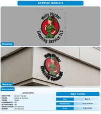 CUSTOM MOCKUP SIGN FOR Jason Smith