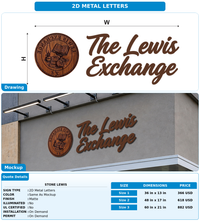 CUSTOM MOCKUP SIGN FOR Stone Lewis