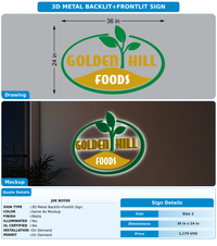 CUSTOM MOCKUP SIGN FOR Joe Boyer