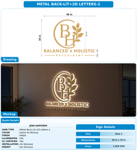 CUSTOM MOCKUP SIGN FOR Jena kapferer