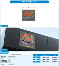 CUSTOM MOCKUP SIGN FOR Barbara Hilton