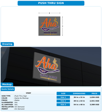 CUSTOM MOCKUP SIGN FOR Vinay