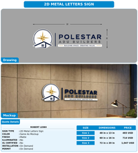 CUSTOM MOCKUP SIGN FOR Robert leibo