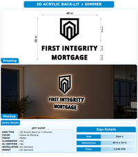 CUSTOM MOCKUP SIGN FOR Jeff sloop