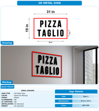 CUSTOM MOCKUP SIGN FOR Vania Ledezma