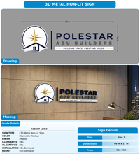 CUSTOM MOCKUP SIGN FOR Robert leibo