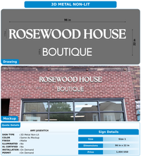 CUSTOM MOCKUP SIGN FOR Amy Jusevitch