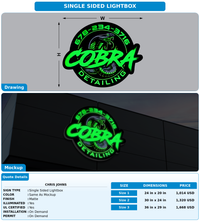 CUSTOM MOCKUP SIGN FOR Chris johns