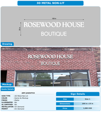CUSTOM MOCKUP SIGN FOR Amy Jusevitch