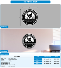 CUSTOM MOCKUP SIGN FOR Tech Venge