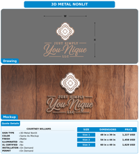 CUSTOM MOCKUP SIGN FOR Courtney Williams