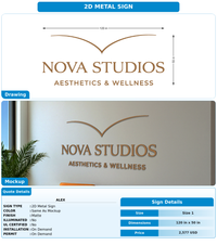 CUSTOM MOCKUP SIGN FOR Alex