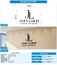 CUSTOM MOCKUP SIGN FOR Joseph Labay III