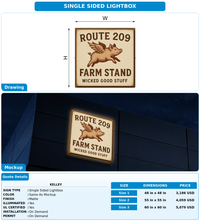 CUSTOM MOCKUP SIGN FOR Kelley