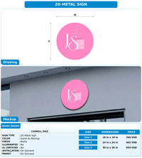 CUSTOM MOCKUP SIGN FOR Chanell Diaz