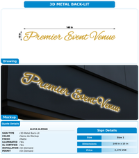 CUSTOM MOCKUP SIGN FOR Alicia Aleman