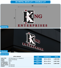 CUSTOM MOCKUP SIGN FOR April Benson
