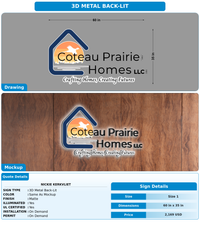 CUSTOM MOCKUP SIGN FOR Nickie Kerkvliet