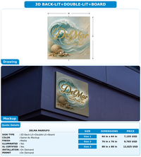 CUSTOM MOCKUP SIGN FOR Delma Marrufo