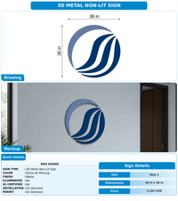 CUSTOM MOCKUP SIGN FOR Max Kaiser
