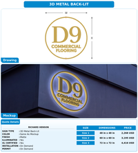CUSTOM MOCKUP SIGN FOR Richard Henson