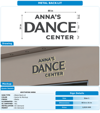 CUSTOM MOCKUP SIGN FOR Arutunyan Anna