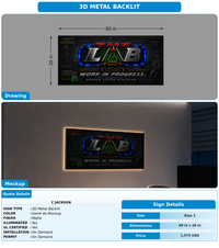 CUSTOM MOCKUP SIGN FOR C Jackson