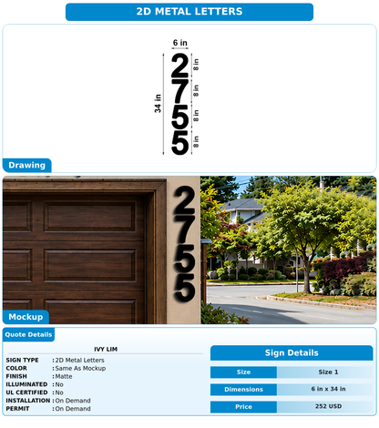 CUSTOM MOCKUP SIGN FOR Ivy Lim