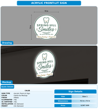 CUSTOM MOCKUP SIGN FOR Caleb