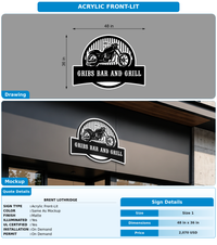 CUSTOM MOCKUP SIGN FOR Brent Lothridge