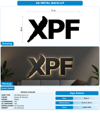 CUSTOM MOCKUP SIGN FOR Patrick Furlow